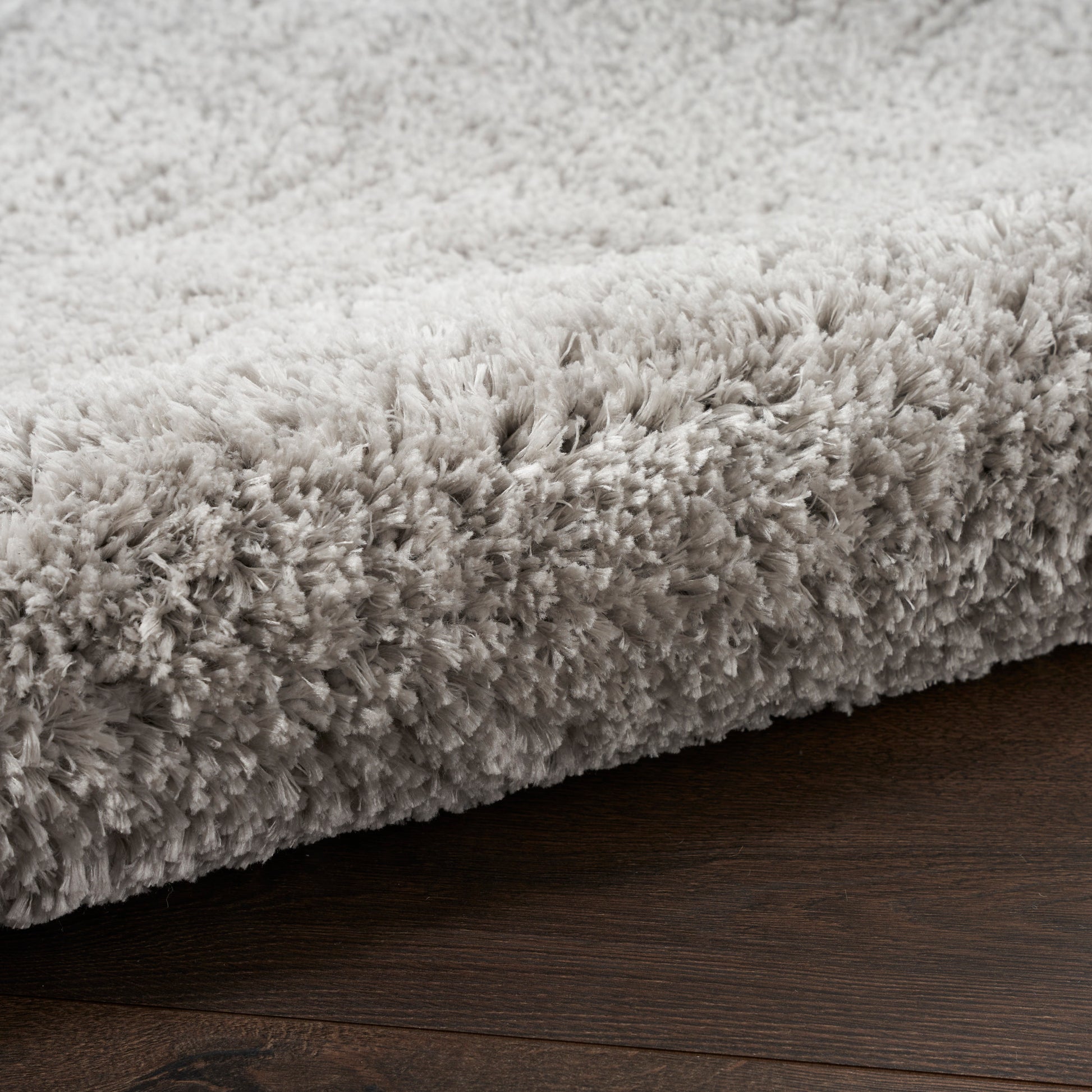 Nourison Home Dreamy Shag  Silver  Contemporary