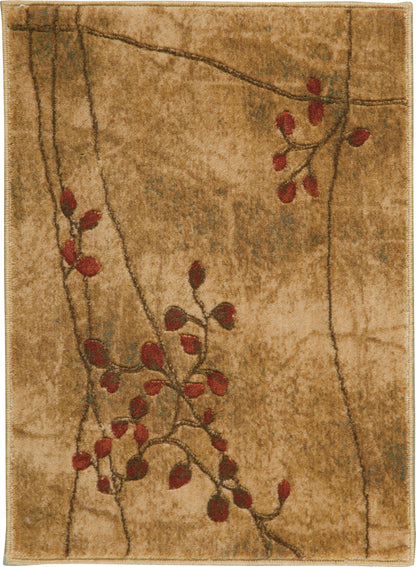 Nourison Home Somerset ST74 Latte Contemporary Power-loomed Rug