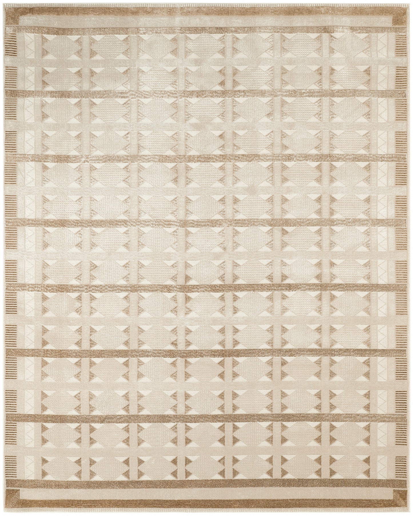 Nourison Home Nordic  Taupe  Contemporary