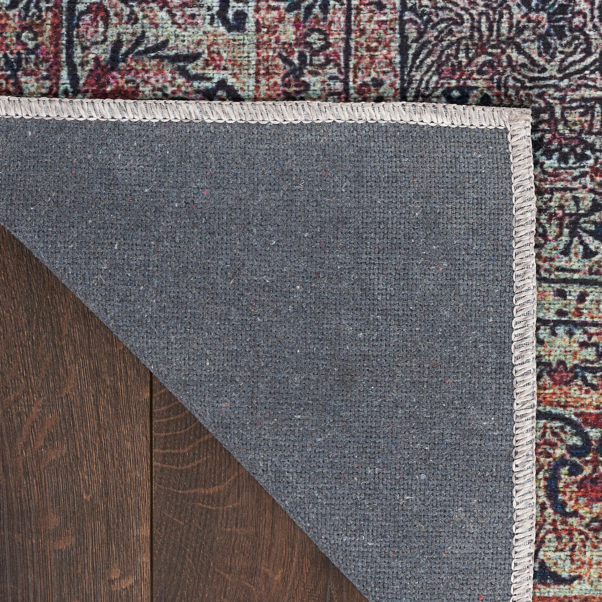 Nourison Home Grand Washables  Emerald  Traditional