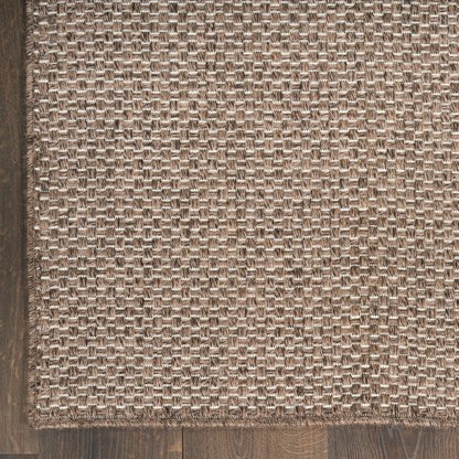 Nourison Home Tulum  Brown  Contemporary