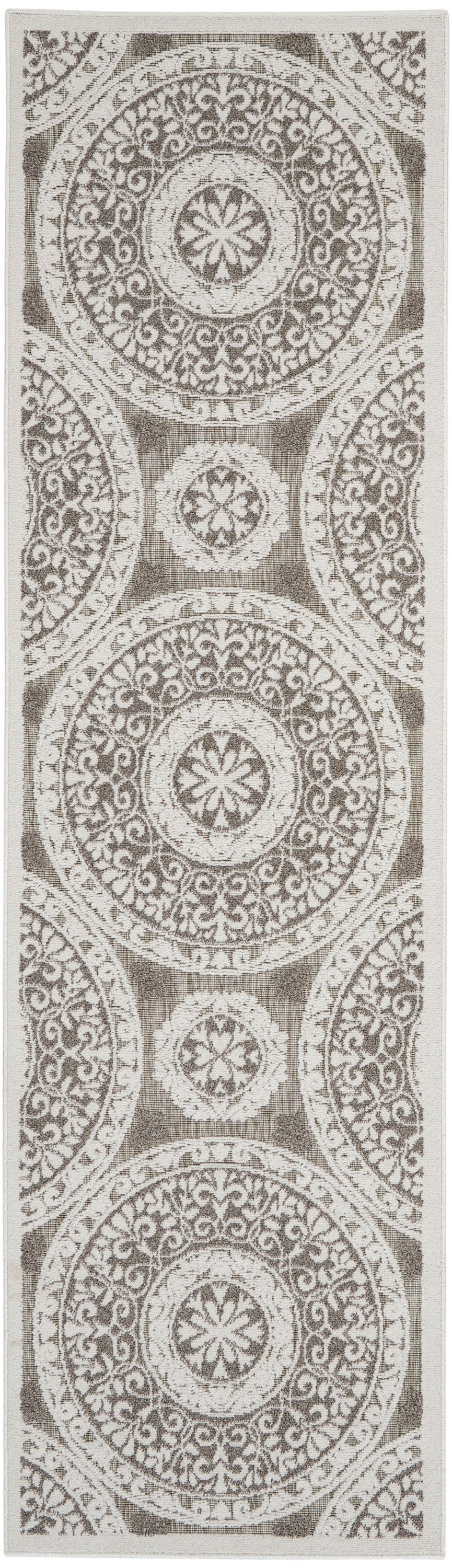 Nourison Home Key Largo KLG03 Taupe Contemporary Power-loomed Rugs