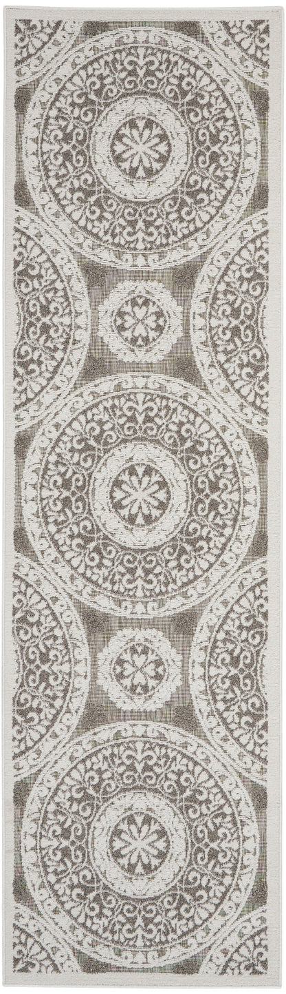 Nourison Home Key Largo KLG03 Taupe Contemporary Power-loomed Rugs