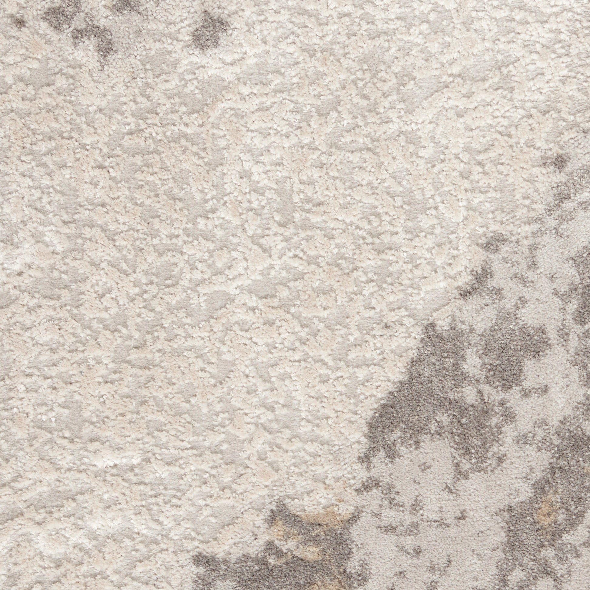 Nourison Home Silky Textures  Brown Ivory  Contemporary