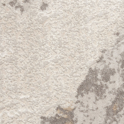 Nourison Home Silky Textures  Brown Ivory  Contemporary