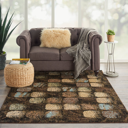 Nourison Home Modesto  Charcoal  Transitional