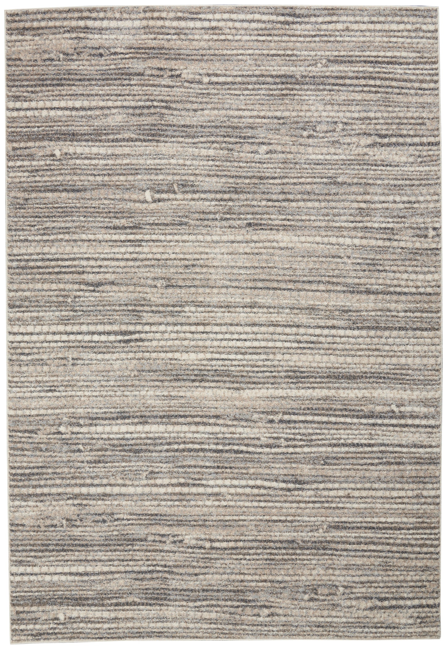 Calvin Klein Etched CK70 Ivory Grey Contemporary Power-loomed Rug