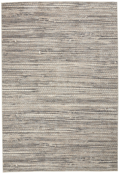 Calvin Klein Etched CK70 Ivory Grey Contemporary Power-loomed Rug