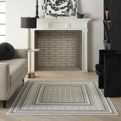 Nourison Home Key Largo  Light Grey  Transitional