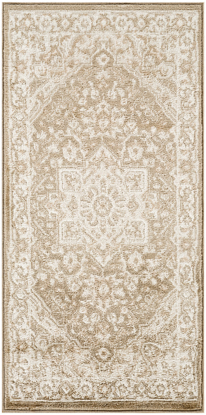 Nourison Home Dekor DEK08 Taupe Ivory Traditional Machine Woven Rug