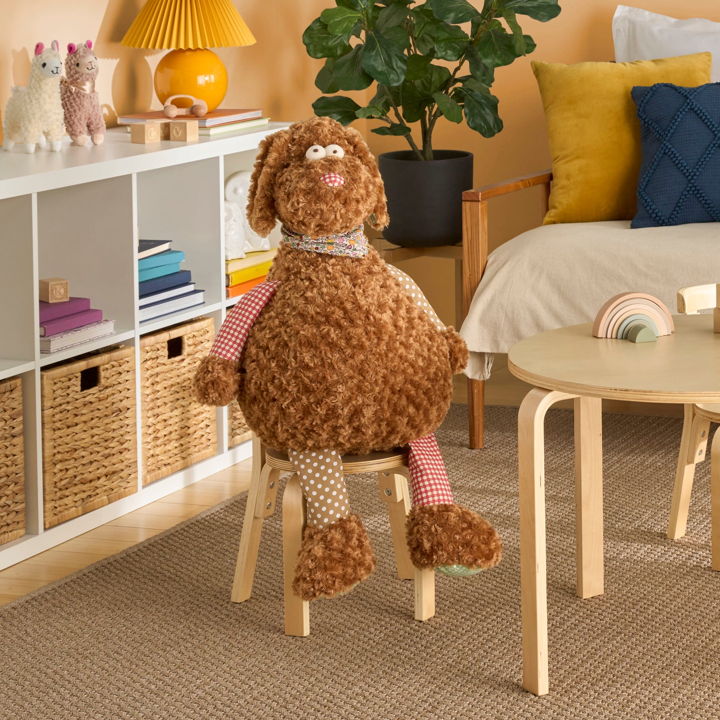 Mina Victory Plush Toy  Brown  