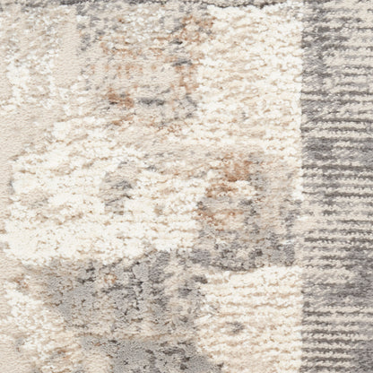 Nourison Home Sustainable Trends  Ivory Multicolor  Contemporary
