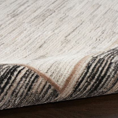 Nourison Home Desire  Grey Black  Contemporary