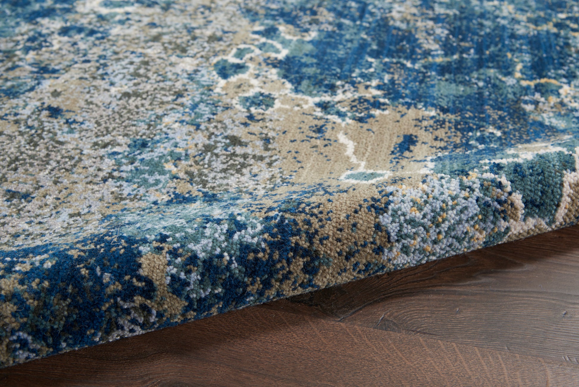Nourison Home Artworks  Blue Grey  Contemporary