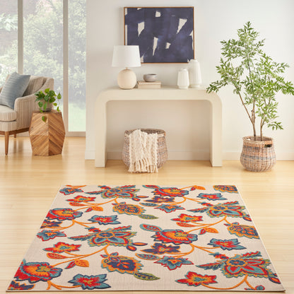 Nourison Home Aloha  Multicolor  Contemporary