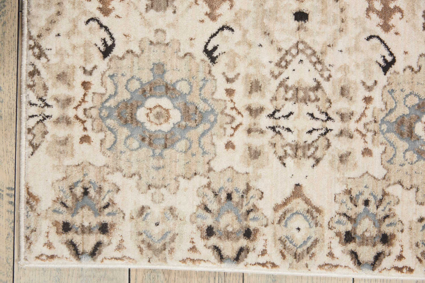 Nourison Home Silver Screen  Grey Slate  Transitional