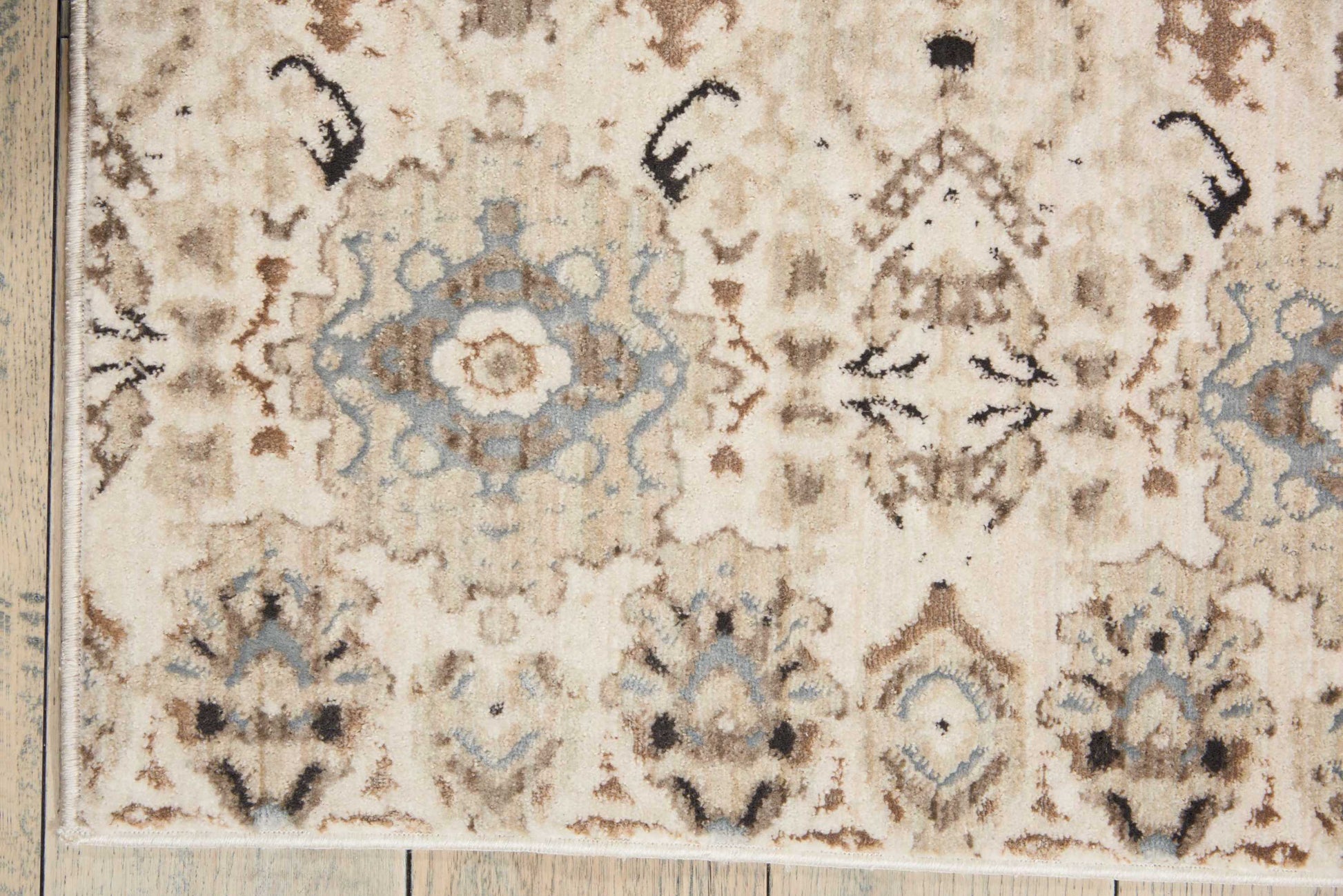 Nourison Home Silver Screen  Grey Slate  Transitional