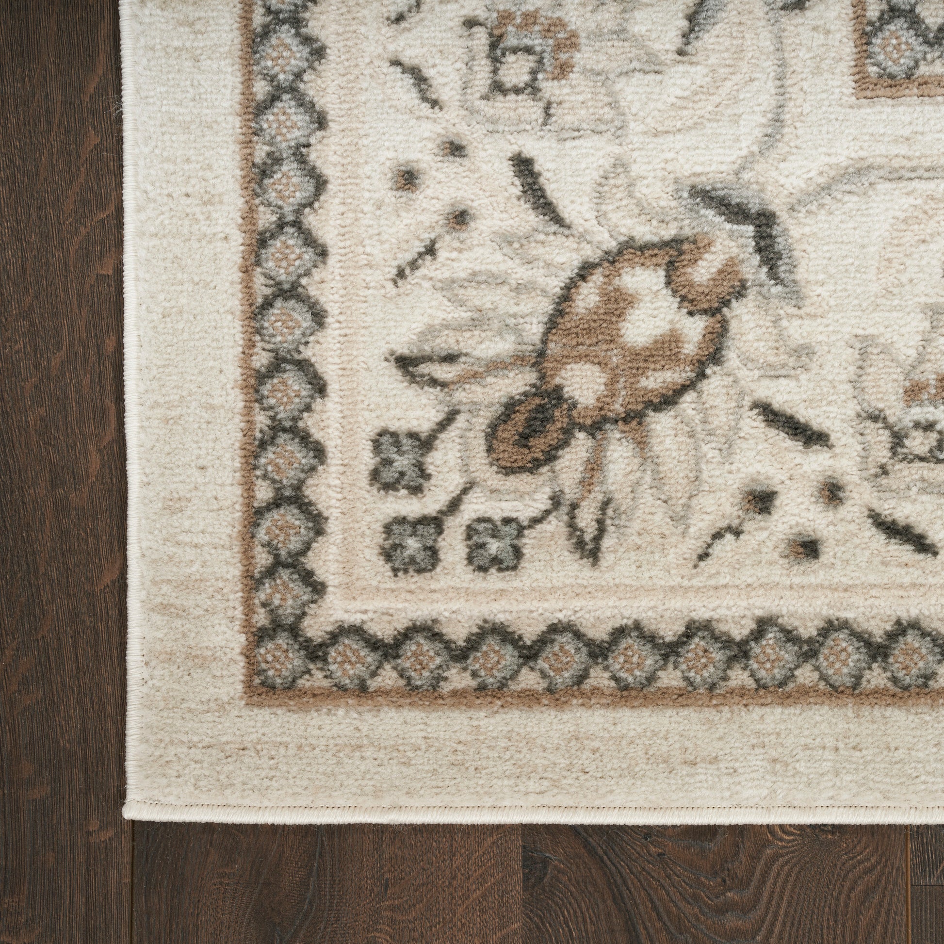 Nourison Home Serenity Home  Ivory Mocha  Traditional