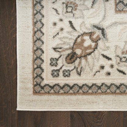 Nourison Home Serenity Home  Ivory Mocha  Traditional