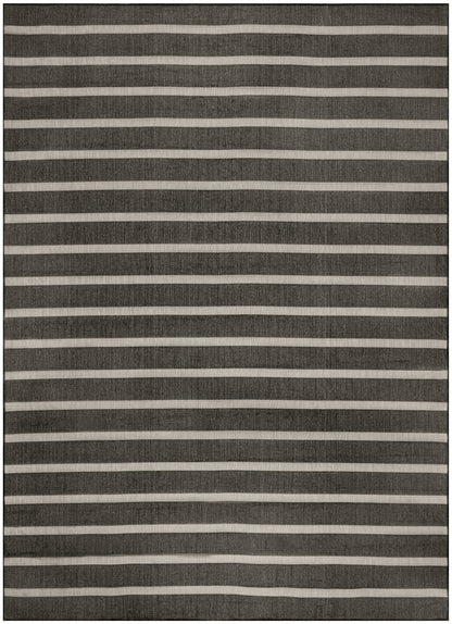 Nourison Home Positano  Black Ivory  Contemporary