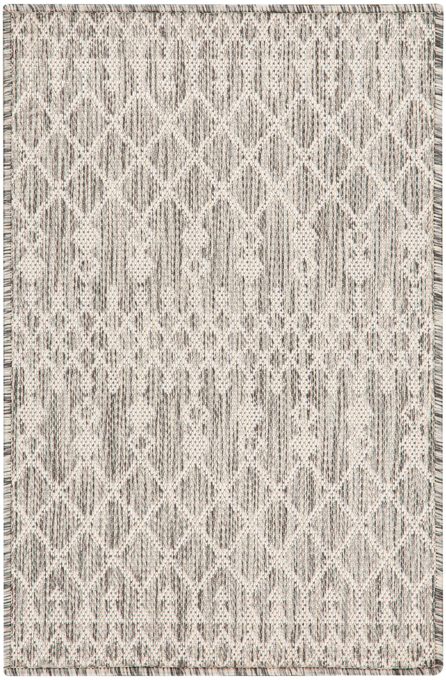 Nourison Home Positano POS02 Light Grey Contemporary Power-loomed Rug