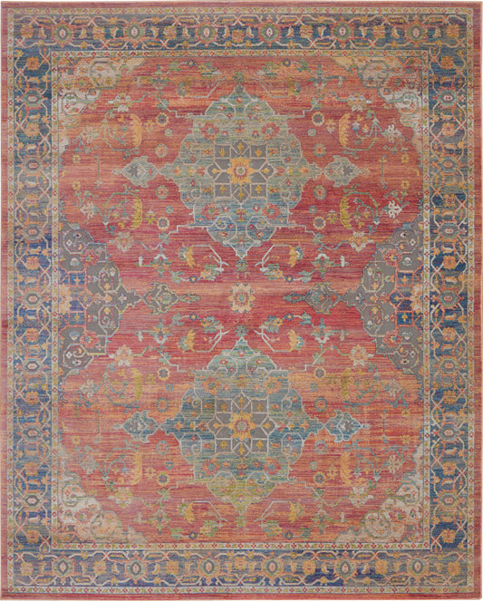 Nourison Home Ankara Global  Multicolor  Traditional