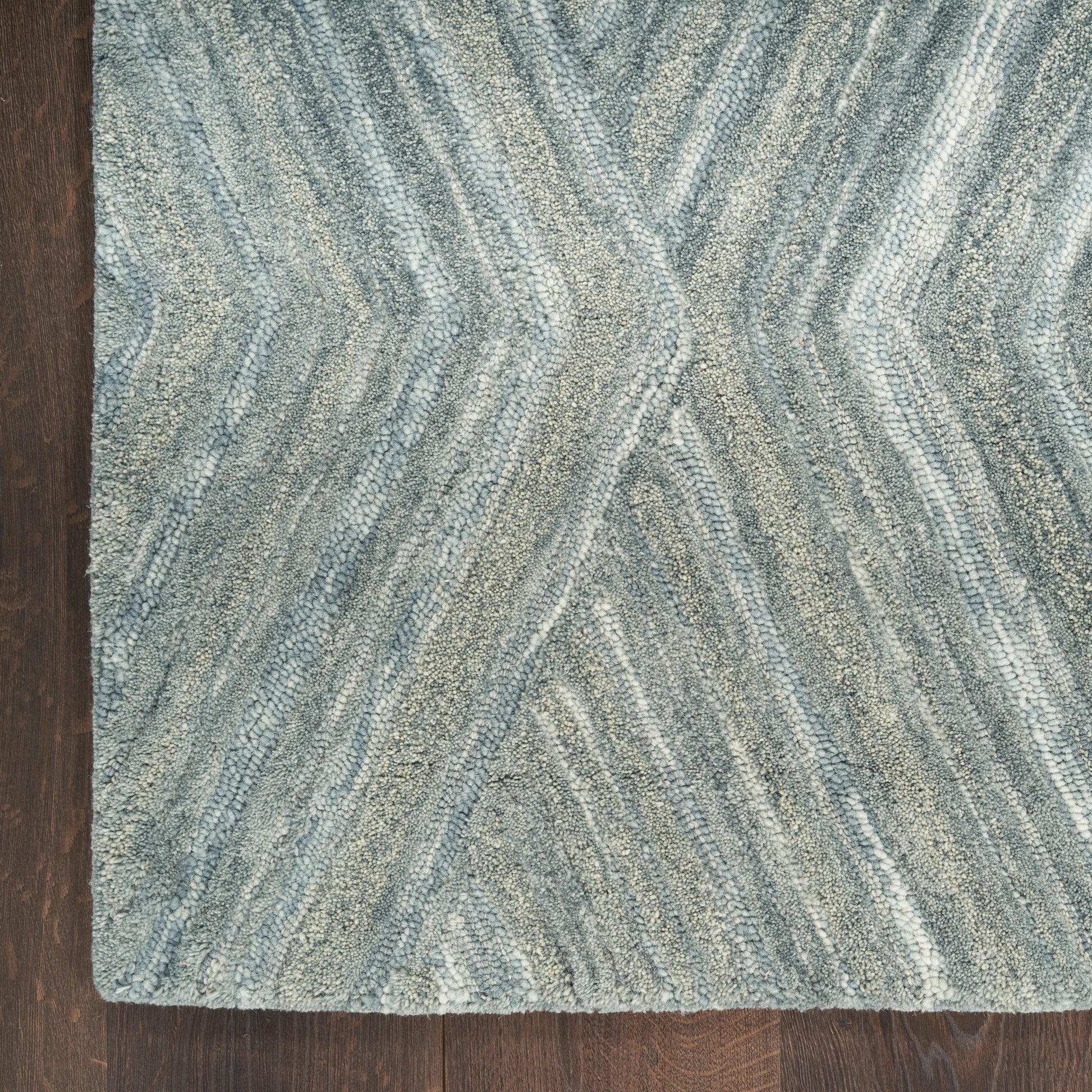 Nourison Home Graceful  Blue  Contemporary