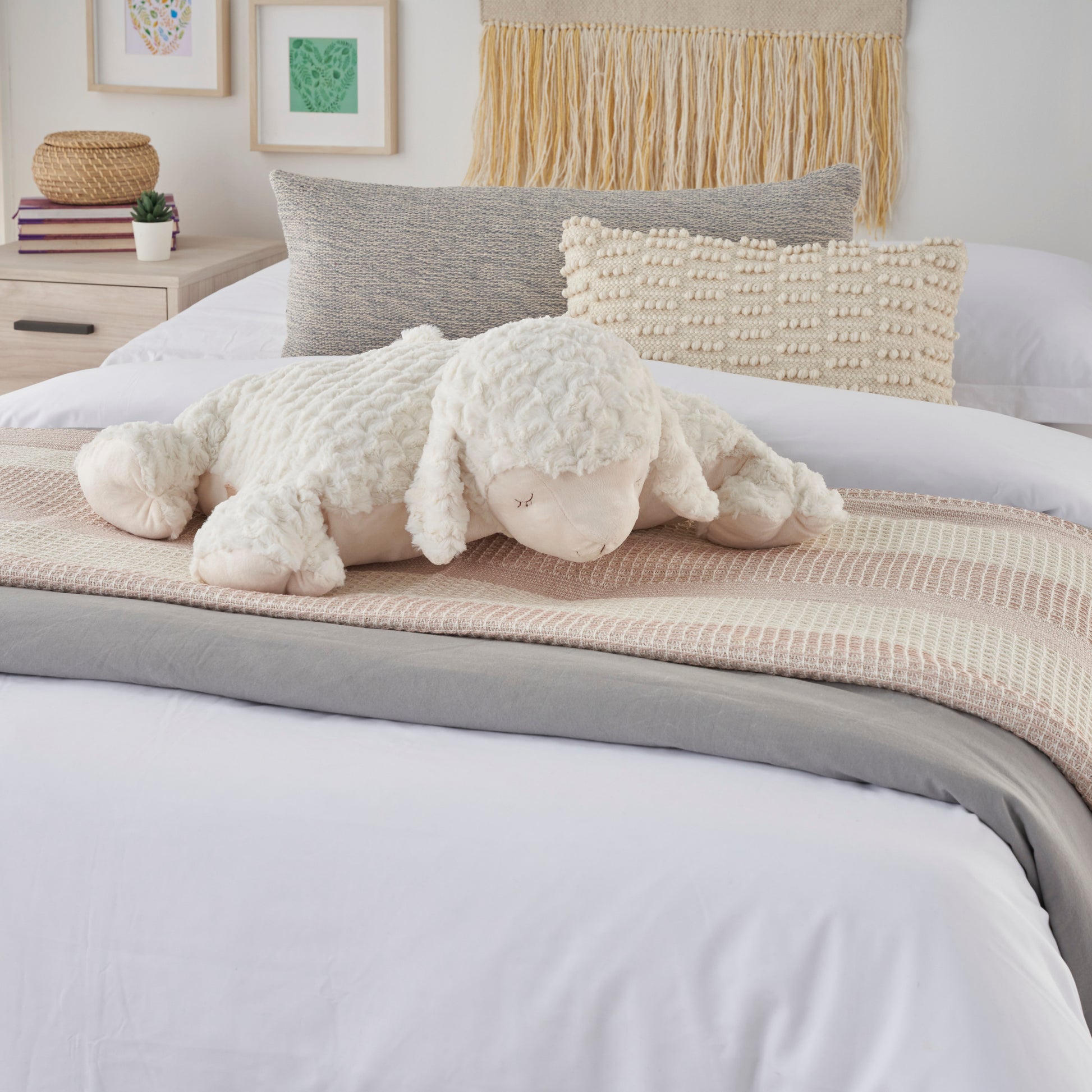 Mina Victory Plush Toy  Ivory  