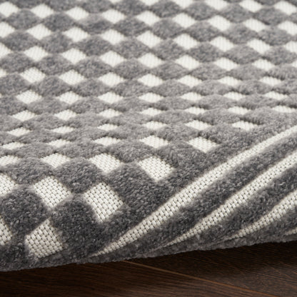 Nourison Home Care Free  Grey  Contemporary