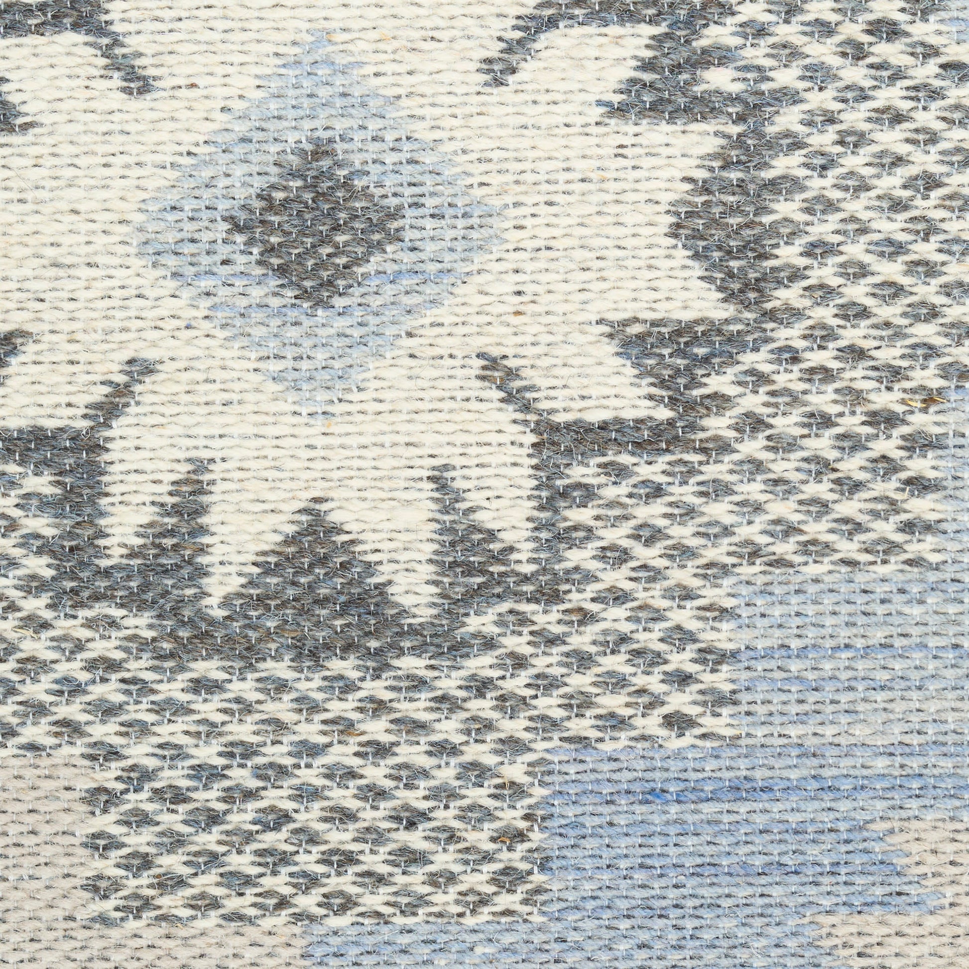 Nourison Home Copenhagen  Ivory Blue  Contemporary