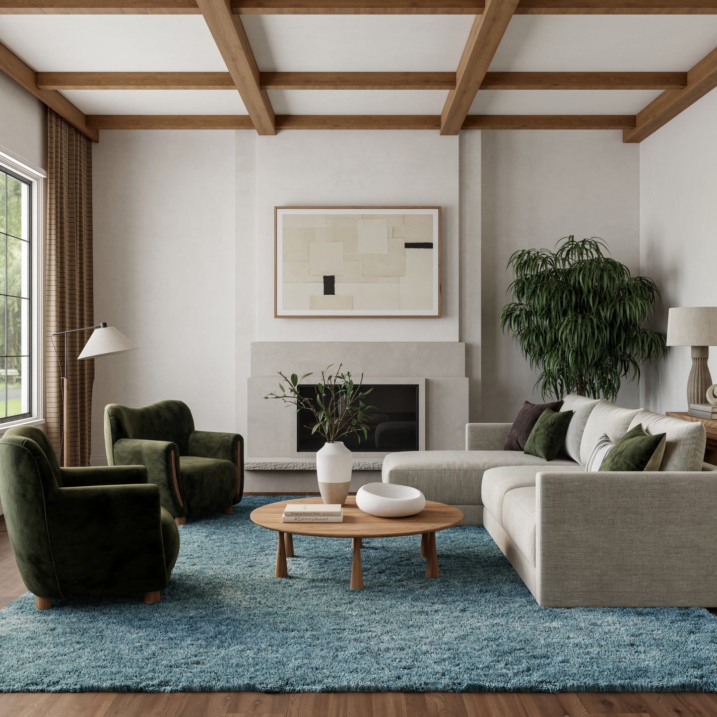 Nourison Home Dreamy Shag  Aqua  Contemporary