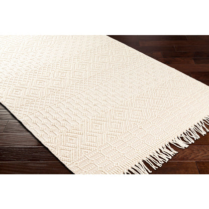 Surya Casa DeCampo CDC-2307 Ivory Global Woven Rug