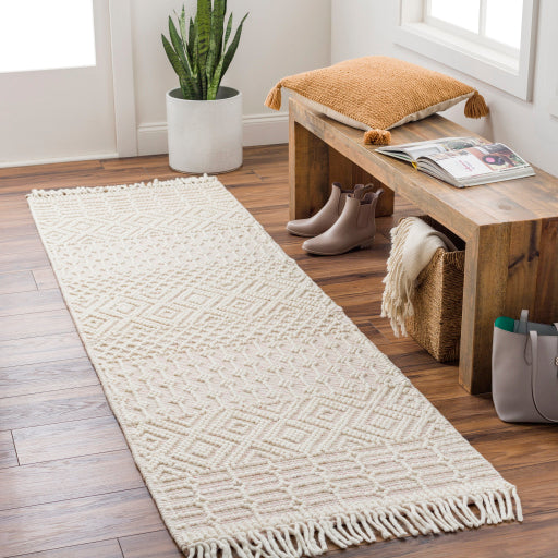 Surya Casa DeCampo CDC-2308 Ivory Global Woven Rug