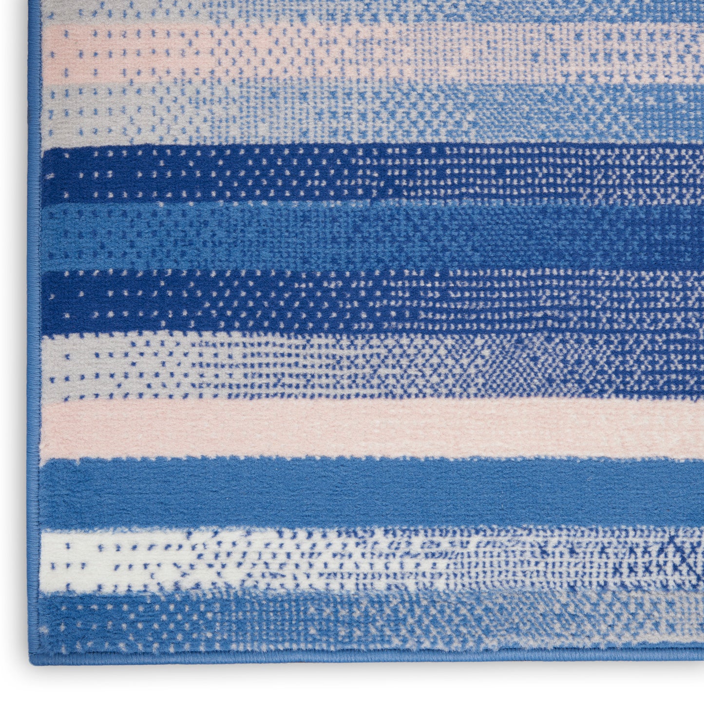 Nourison Home Whimsicle  Blue Multicolor  Contemporary