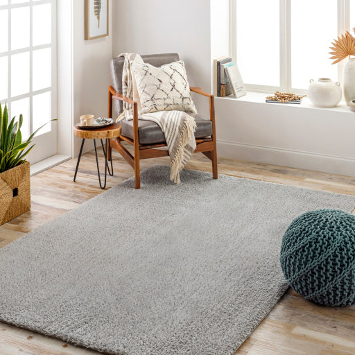 Surya Cloudy Shag CDG-2303 Gray Modern Machinemade Rug