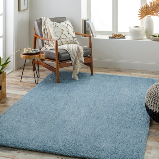 Surya Cloudy Shag CDG-2305 Blue Modern Machinemade Rug