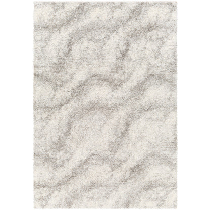 Surya Cloudy Shag CDG-2306 Off-White Modern Machinemade Rug