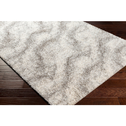 Surya Cloudy Shag CDG-2306 Off-White Modern Machinemade Rug