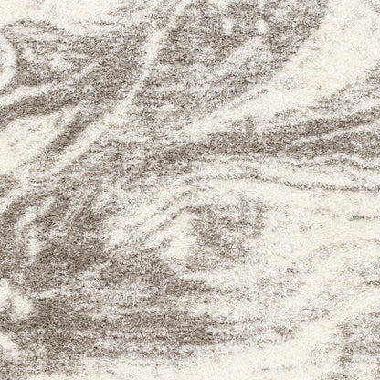 Surya Cloudy Shag CDG-2308 Off-White Modern Machinemade Rug