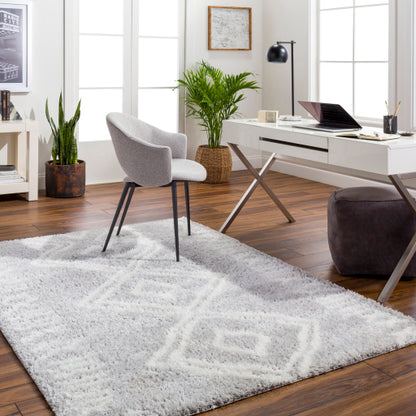 Surya Cloudy Shag CDG-2312 Gray Global Machinemade Rug