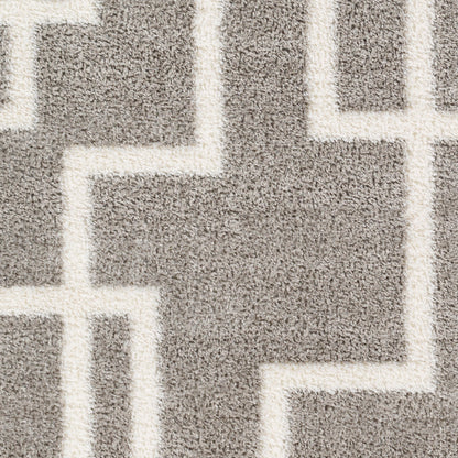 Surya Cloudy Shag CDG-2315 Gray Modern Machinemade Rug