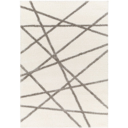 Surya Cloudy Shag CDG-2316 Off-White Modern Machinemade Rug