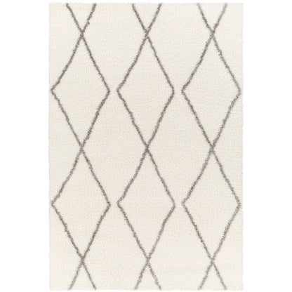 Surya Cloudy Shag CDG-2317 Off-White Modern Machinemade Rug