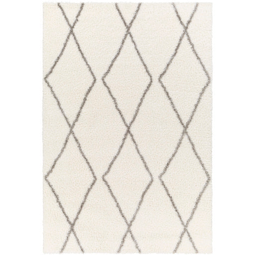 Surya Cloudy Shag CDG-2317 Off-White Modern Machinemade Rug
