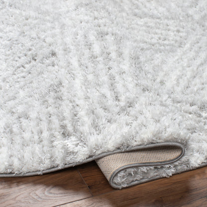 Surya Cloudy Shag CDG-2320 Off-White Modern Machinemade Rug