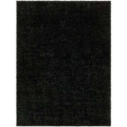Surya Cloudy Shag CDG-2324 Black Modern Machinemade Rug