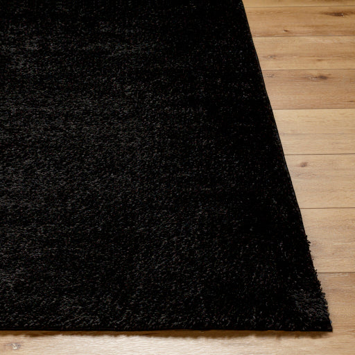 Surya Cloudy Shag CDG-2324 Black Modern Machinemade Rug