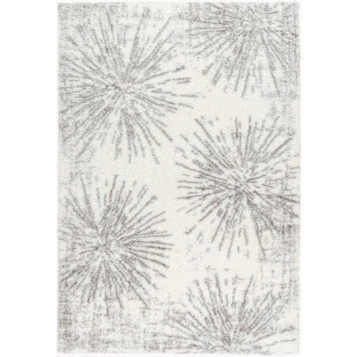 Surya Cloudy Shag CDG-2327 Off-White Modern Machinemade Rug