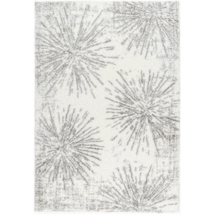 Surya Cloudy Shag CDG-2327 Off-White Modern Machinemade Rug