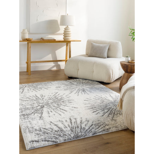 Surya Cloudy Shag CDG-2327 Off-White Modern Machinemade Rug